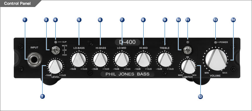 Phil Jones Bass D-400